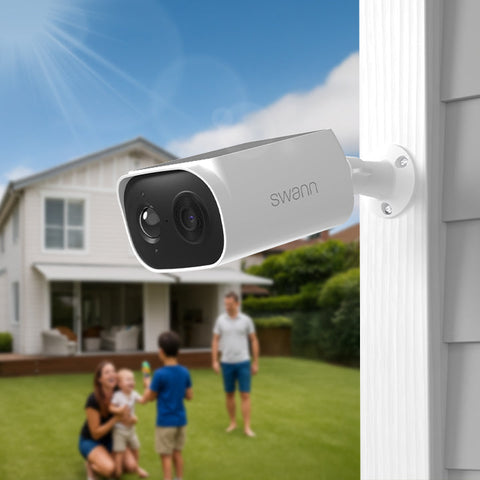 Swann EVO Wireless 2K Solar Security Camera - 4 Pack | SWIFI-SESOL2KBCPK4