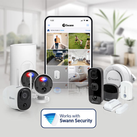 4 Camera 4 Channel 4K Ultra HD DVR Spotlight Security System | SWDVK-45680W4WL