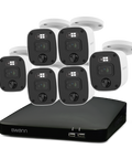 Home 6 Camera 8 Channel 2K DVR 1TB HDD Security System with Mic | SWDVK-8468062KMQB
