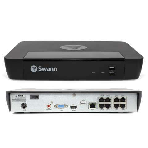 6 Camera 8 Channel 12MP Professional NVR Security System | SONVK-890005B1PT