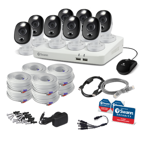 Refurbished 8 Camera 8 Channel 4K Ultra HD DVR Security System - SWDVK-85680W8WL