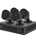 Refurbished Swann 4 Channel Security System: 1080p Full HD DVR-4480 with 32GB Micro  SD Card  & 4 x 1080p Thermal Sensing Cameras PRO-1080MSB - SWDVK-444804B