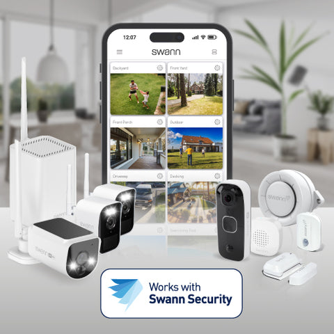 4 Camera 8 Channel 6K 12MP Mega HD Professional NVR Security System | SWNVK-890104D