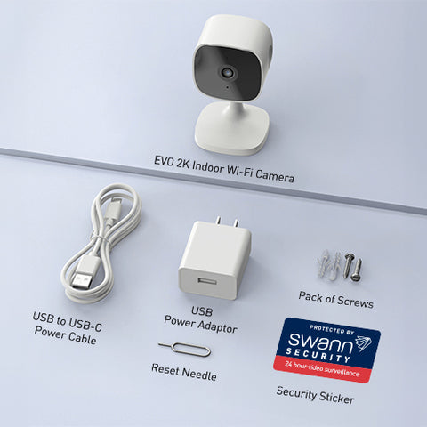 EVO​ 2K Indoor Wi-Fi Camera​ | SWIFI-SE2KIC