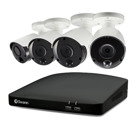 Refurbished 4 Camera 4 Channel 4K Ultra HD DVR Security System | SODVK-456804
