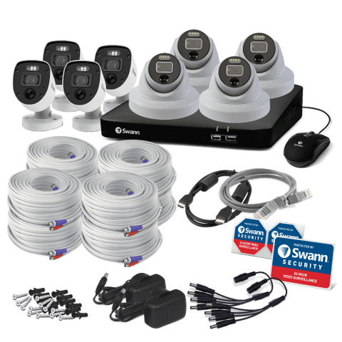 Refurbished Home 8 Camera 8 Channel 4K Ultra HD DVR Security System - SWDVK-856804RL4DE