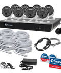 Master-Series 4K HD 8 Camera 16 Channel NVR Security System - SWNVK-1676808