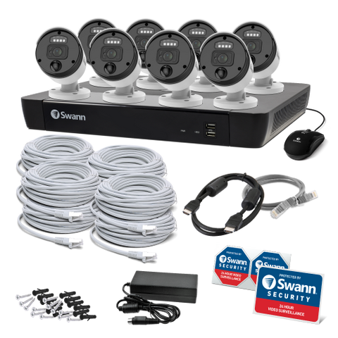 Master-Series 4K HD 8 Camera 16 Channel NVR Security System - SWNVK-1676808
