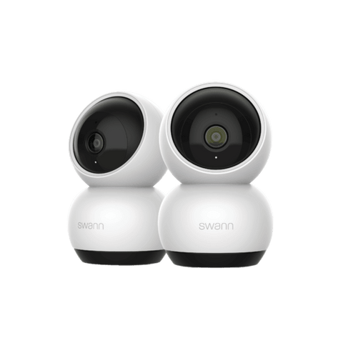 Swann EVO​ Pan & Tilt Wi-Fi Camera​ - 2 Pack | SWIFI-SE2KPTPK2