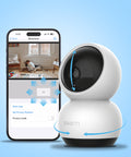 Swann EVO​ Pan & Tilt Wi-Fi Camera​ - 2 Pack | SWIFI-SE2KPTPK2