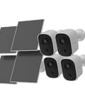 Swann EVO Wireless 2K Security Camera with Solar Panel - 4 Pack | SOIFI-SE2KBCSOLPK4