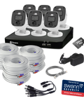 Home 6 Camera 8 Channel 2K DVR 256GB SD Card Security System with Mic | SWDVK-8468562KMQB