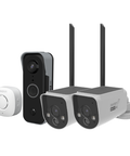 MaxRanger4K Pro™ Long Range Wireless Add-on Security Camera with Radar Detection & Video Doorbell | SONVW-MR4KVDBPROCAMSD2-GL