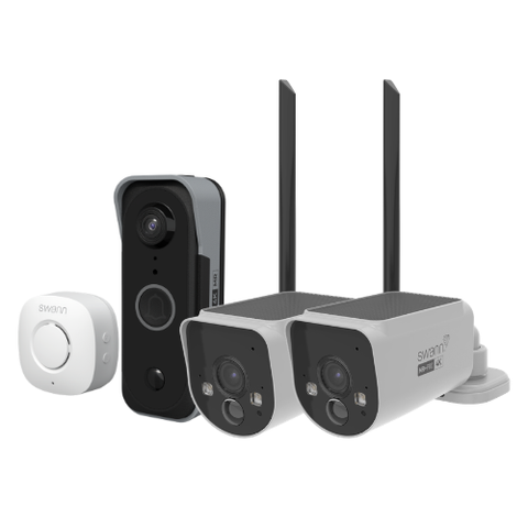 MaxRanger4K Pro™ Long Range Wireless Add-on Security Camera with Radar Detection & Video Doorbell | SONVW-MR4KVDBPROCAMSD2-GL