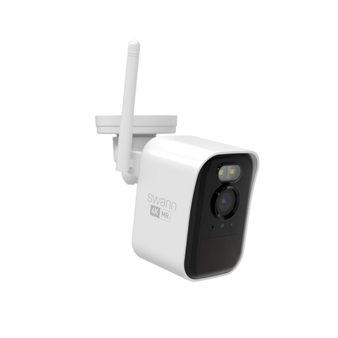 Swann MaxRanger4K™ Mini Long-Range Wireless Security System with Solar Panel & MaxRanger4K™ Video Doorbell | SONVK-MRVDBMINI3S3