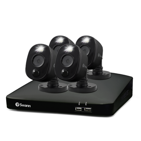 Refurbished 4 Camera 4 Channel 1080p Full HD DVR Security System - SWDVK-446804WL