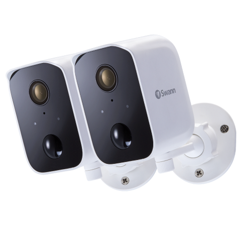 CoreCam Wireless Security Cameras 2 Pack with 2-Way Talk, Siren & Heat + Motion Detection | SWIFI-CORECAMPK2
