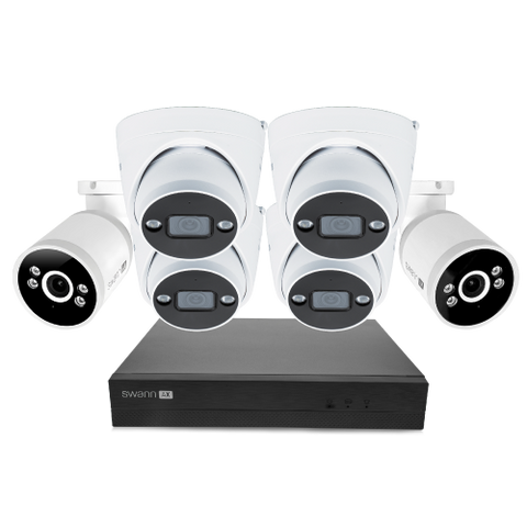 AdvancedX™ Wired 4K NVR Security System with 24/7 Recording | SWNVK-8ADVANX4D2B