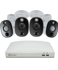4 Camera 4 Channel 4K Ultra HD DVR Spotlight Security System | SWDVK-45680W4WL