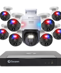 9 Camera 16 Channel 4K Ultra HD Professional NVR Security System - SONVK-16898081PT