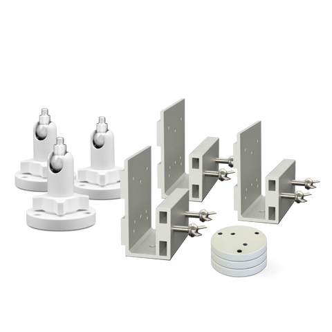 MaxRanger4K™ Solar 3 Camera Security System with Longest Range Wireless with Gutter Mounts | SWNVK-MAXV2SD3GM