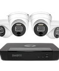 4 Camera 8 Channel 6K 12MP Mega HD Professional NVR Security System | SWNVK-890104D
