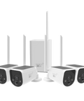 MaxRanger4K™ Solar 4 Camera Security System with Longest Range Wireless  | SWNVK-MAXV2SD4
