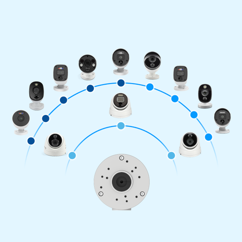 100mm Junction Box for NVR and DVR Cameras - 1-Pack I SONVP-JB100