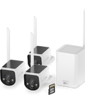 MaxRanger4K™ Solar 3 Camera Security System with Longest Range Wireless  | SWNVK-MR4KSD3