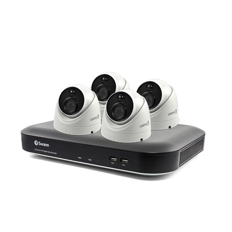 Refurbished 4 Camera 8 Channel 4K Ultra HD DVR Security System - SWDVK-855804D
