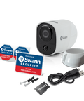 Refurbished Xtreem Wireless Security Camera with 2-Way Talk, Siren & Heat + Motion Detection | SWIFI-XTRCM16G1PK