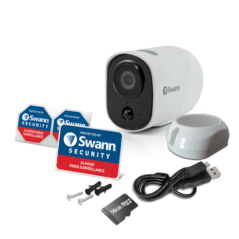 Refurbished Xtreem Wireless Security Camera with 2-Way Talk, Siren & Heat + Motion Detection | SWIFI-XTRCM16G1PK