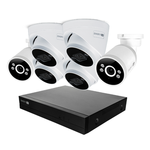 AdvancedX™ Wired 4K NVR Security System with 24/7 Recording | SWNVK-8ADVANX4D2B