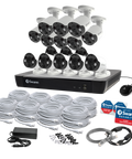 16 Camera 16 Channel 4K Ultra HD Professional NVR Security System | SONVK-1686816FB