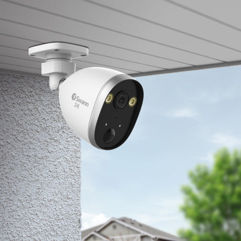 2KO Outdoor Wi-Fi Spotlight Security Camera with 2-Way Talk, Siren & Heat + Motion Detection | SWIFI-2KOCAM