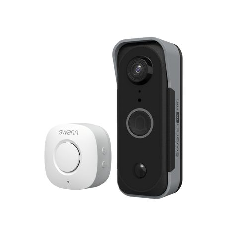 MaxRanger4K™ Long Range Wireless Add-On Video Doorbell & Chime | SWNVW-MR4KVDB