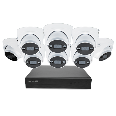 AdvancedX™ Wired 4K NVR Security System with 24/7 Recording | SWNVK-8ADVANX8D