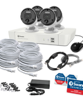 Refurbished 4 Camera 8 Channel 4K Master-Series NVR Security System | SWNVK-87680W4