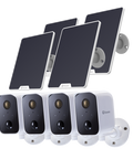 Refurbished CoreCam Wireless Security Cameras 4 Pack with Solar Charging Panels | SWIFI-CORESOLPK4