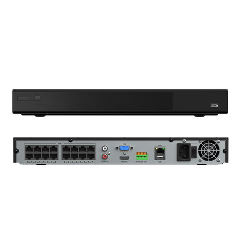 Swann EliteX™ 6K/12MP NVR Security System with 8 Dome-Style Cameras | SWNVK-16EX812MPD