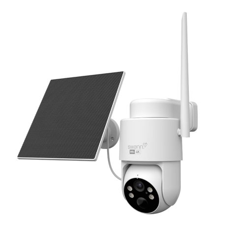 MaxRanger4K MaxTrak™ AI Auto-Tracking Add-On Security Camera with Solar Panel | SWNVW-MR4KPTSOL