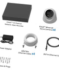 Swann EliteX™ 6K/12MP NVR Security System with 4 Dome/Turret Cameras | SONVK-16EX412MPD