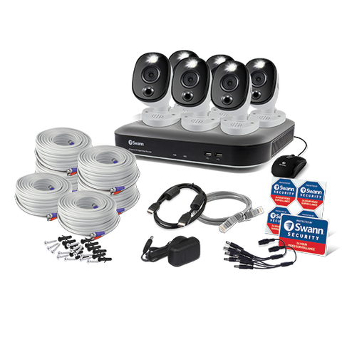 Refurbished 6 Camera 8 Channel 4K Ultra HD DVR Security System - SWDVK-855806WL