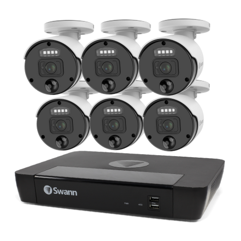 Refurbished 6 Camera 8 Channel 4K Master-Series NVR Security System | SONVK-876806