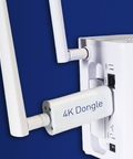 MaxRanger4K™ with 4G Extended Wi-Fi Range Security System with 4G - 4 Pack