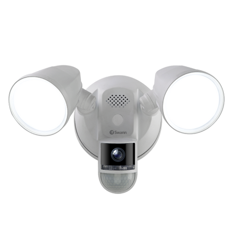 4K Floodlight Security Camera with 2-Way Talk, Siren with Heat & Motion Detection | SWIFI-4KFLOCAM