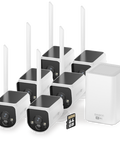 MaxRanger4K™ Solar 6 Camera Security System with Longest Range Wireless | SWNVK-MR4KSD6