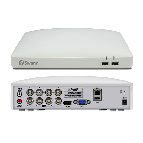 6 Camera 8 Channel 1080p Full HD DVR Security System (Plain Box Packaging) - SWDVK-84680W4SL2D