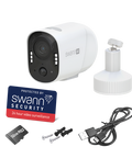 Refurbished Xtreem4K Wireless Security Camera with 2-Way Talk, Siren & Heat + Motion Detection | SWIFI-4KXTRM