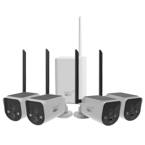 MaxRanger4K Pro™ Long Range Wireless Security System with Radar Detection | SWNVK-MR4KPROSD4